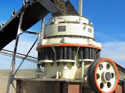 70-180t/h Cone Crusher for Crushing Pebbles in India