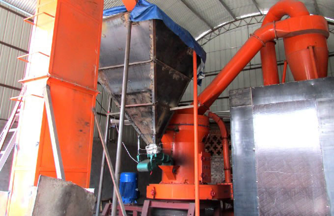 10-15t/h Rock Phosphate Grinding Plant in Turkey