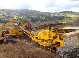 30 T/H Granite Mobile Crushing Line in Zimbabwe