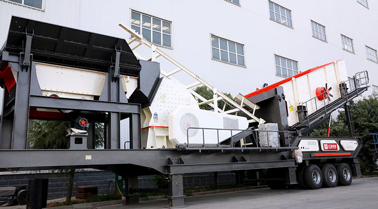 Tire Type Mobile Hammer Crusher