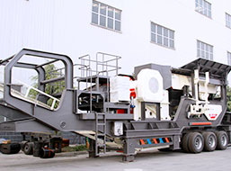 Tire Type Mobile Jaw Crusher Station